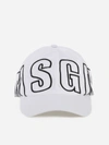 MSGM BASEBALL CAP WITH LOGO EMBROIDERY,3040ML09 21728401