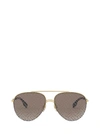 BURBERRY BE3113 GOLD SUNGLASSES,11727326