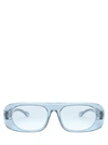 Burberry Be4322 Transparent Azure Sunglasses In Transparent Azure