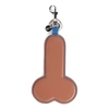 JW ANDERSON PENIS KEYRING IN PINK AND BLUE LEATHER,AC0058 LA0001397