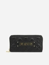 LOVE MOSCHINO WALLET WITH QUILTED LOGO,11727541