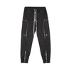 RICK OWENS BAUHAUS CARGO PANTS,RU21S6377 TE 09 Black