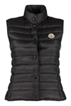 Moncler Liane Quilted Shell Down Vest In Black