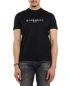 GIVENCHY BLACK VINTAGE T-SHIRT,11727364