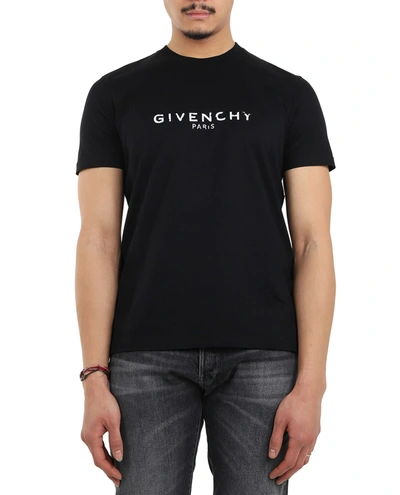 Givenchy Black Vintage T-shirt In Black  