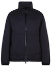Moncler Menchib Extractable Hood Down Jacket In Black