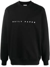 DAILY PAPER LOGO-EMBROIDERED SWEATSHIRT