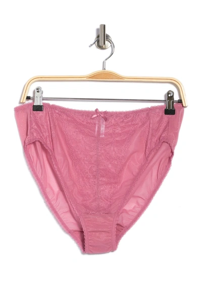 Wacoal Retro Chic High Cut Briefs In Heather Ro
