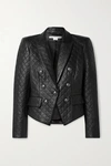 VERONICA BEARD COOKE DICKEY QUILTED LEATHER JACKET