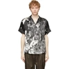 ENFANTS RICHES DEPRIMES BLACK SILK RUDIMENTARY PENI SHIRT