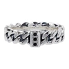 TOM WOOD SILVER SPINEL SLIM CHAIN RING