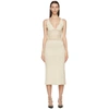 VALENTINO BEIGE CROCHET TANK TOP DRESS