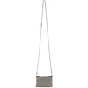 ALEXANDER WANG WHITE NANO RHINESTONE HEIRESS BAG