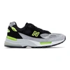 New Balance Grey & Black Made In Us 992 Sneakers In Grey/black