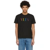 Valentino Vltn Logo-print T-shirt In Black