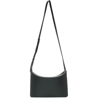 Aesther Ekme Sway Leather Crossbody Bag In Black