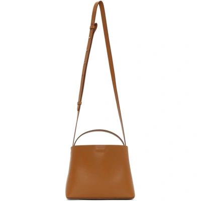 Aesther Ekme Brown Mini Sac Bag In 141 Miel