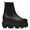 Sacai Chelsea-boots Mit Plateau In 001 Black