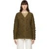 ANDERSSON BELL BROWN & GREEN OVERSIZED CARDIGAN