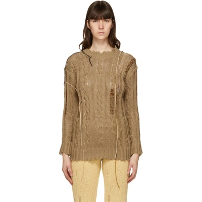 Andersson Bell Brown Layla Sweater In Camel