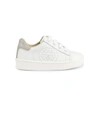 GUCCI WHITE LEATHER ACE SNEAKERS