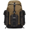 MASTER-PIECE CO BLACK & TAN LARGE ROGUE BACKPACK