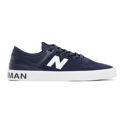 Junya Watanabe Navy New Balance Edition Numeric 379 Sneakers In Blue