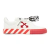 OFF-WHITE OFF-WHITE & RED VULCANIZED LOW trainers