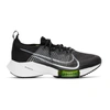 Nike Zoom Tempo Next % Mens Gym Fitness Running Shoes In Black/white/volt