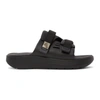 SUICOKE BLACK URICH SANDALS