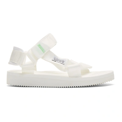 Suicoke Depa-v2 Strap Sandals In White