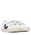 Veja Kids Small Esplar Velcro Chromefree Leather Extra White Nautico Pekin