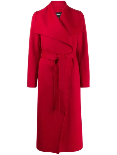 Mackage Mair Coat In Red