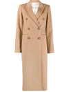 VICTORIA BECKHAM DOUBLE-BREASTED LONG COAT