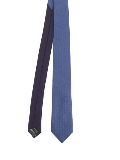 Missoni Logo Lettering Tie In Blue