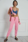 Sundry Sweatpants - Pigment Neon Pink - Size L In Pink
