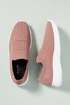 Blondo Knit Slip-on Sneakers In Pink