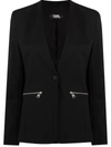 KARL LAGERFELD V-NECK BLAZER JACKET