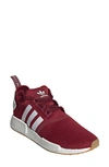Adidas Originals Adidas Men's Nmd R1 Casual Sneakers From Finish Line In Burgundy/ White/ Gum