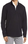 ADIDAS GOLF 3-STRIPES QUARTER ZIP PERFORMANCE PULLOVER,GM0026