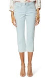 NYDJ CHLOE RAW CUFF CAPRI JEANS,PINQCP2945