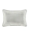 J Queen New York Five Queens Court Nouveau Boudoir Decorative Pillow, 21" In Spa