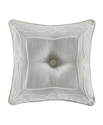J Queen New York Five Queens Court Nouveau Decorative Pillow, 18" X 18" In Spa