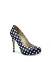 Jessica Simpson Women's Parisah Platform Pumps Women's Shoes In Navy