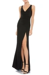 MAC DUGGAL RUCHED JERSEY GOWN,26513
