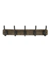 SPECTRUM RICHMOND WALL MOUNT 5-HOOK WOOD RACK