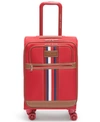 TOMMY HILFIGER LOGAN 21" SOFTSIDE CARRY-ON SPINNER