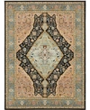 Karastan Zephyr Bidjar 5'3" X 7'10" Area Rug In Robins Egg