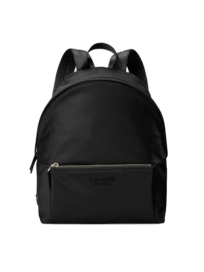 Kate Spade Nylon City Pack Large Backpack In Black