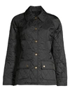 Barbour Core Essentials Beadnell Quilted Jacket In Black
